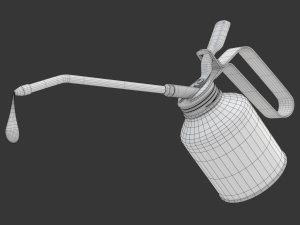Oil Can 3D 모델
