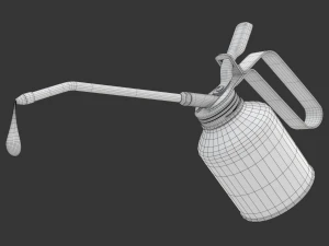 Oil Can 3D Model
