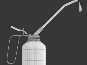Oil Can 3D 모델