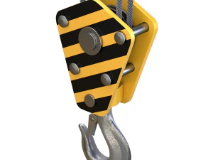 Crane Hook 3D Model