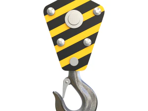 Crane Hook 3D Model