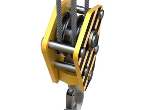 Crane Hook 3D Model