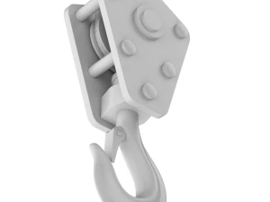 Crane Hook 3D Model
