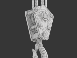 Crane Hook Model 3D