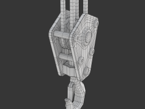 Crane Hook Model 3D
