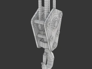 Crane Hook 3D Model