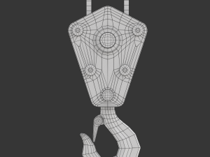 Crane Hook Model 3D