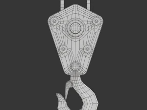 Crane Hook 3D Model