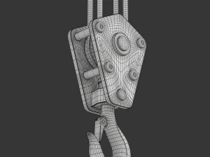 Crane Hook 3D Model