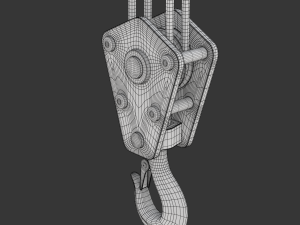 Crane Hook Model 3D