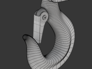 Crane Hook Model 3D