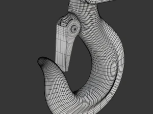 Crane Hook 3D Model
