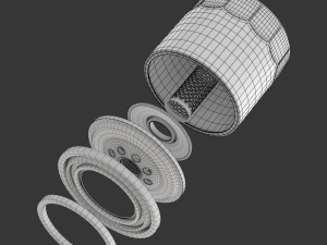 Oil Filter 3D 모델