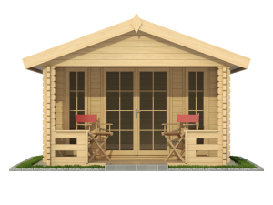 Garden Wooden Cabin Model 3D
