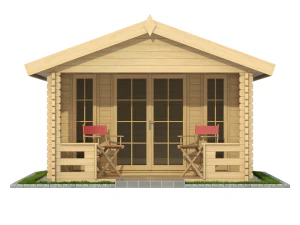 Garden Wooden Cabin 3D Model