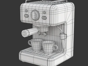 Coffee Machine 3D Model