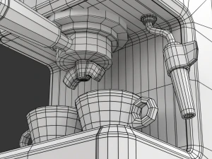 Coffee Machine 3D Model