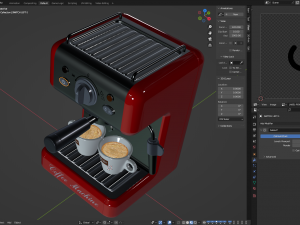 Coffee Machine Modello 3D