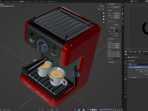 Coffee Machine 3D Model
