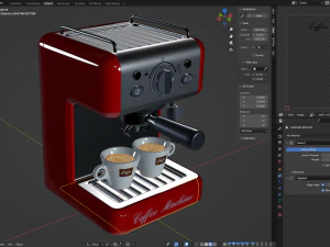Coffee Machine 3D Model