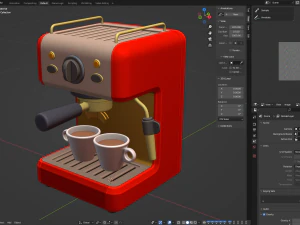 Coffee Machine 3D Model