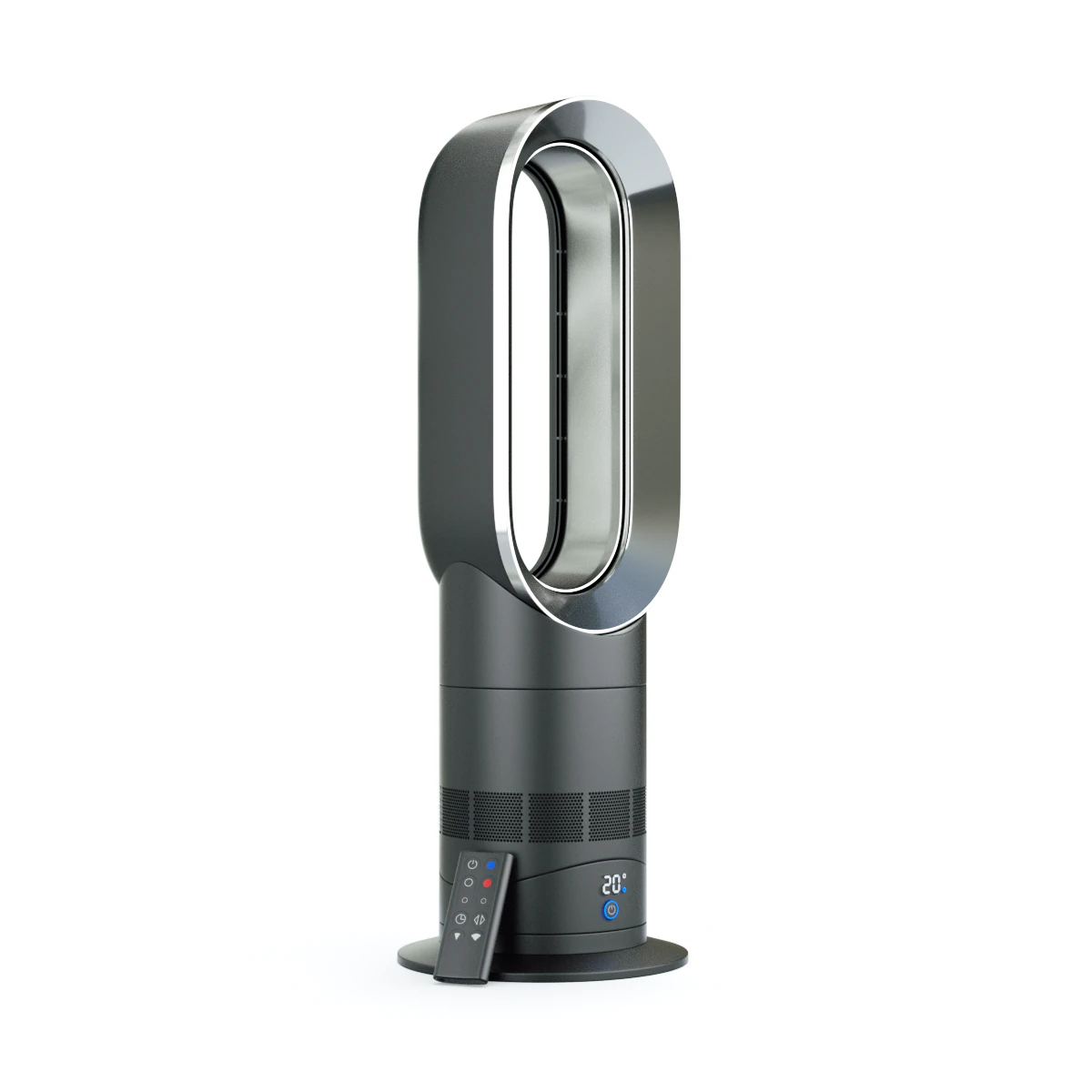 Dyson Air Multiplier Tower Fan 3D Model .c4d .max .obj .3ds .fbx .stl .blend
