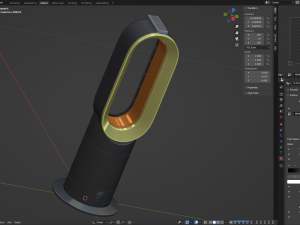 Dyson Air Multiplier Tower Fan Modello 3D