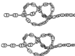 Editable Chains 3D Model