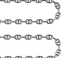 Editable Chains 3D Model