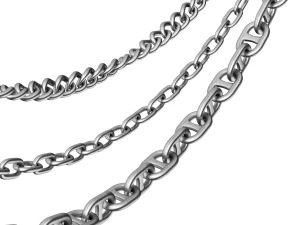 Editable Chains 3D Model