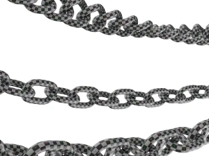 Editable Chains 3D Model