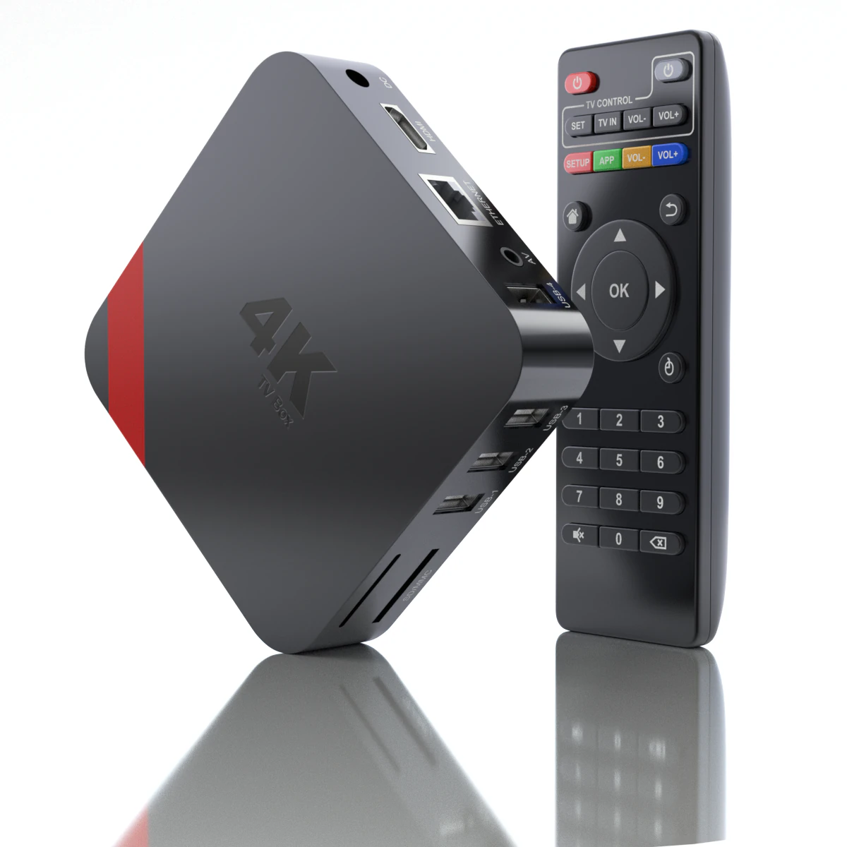 TV-Box multimediale Modello 3D .c4d .max .obj .3ds .fbx .stl .blend 