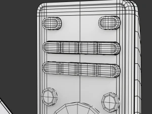 TV-Box multimediale Modello 3D
