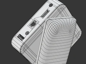 TV-Box multimediale Modello 3D