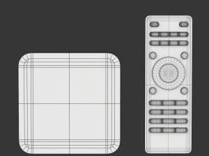 Media TV Box Model 3D