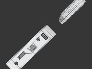 TV-Box multimediale Modello 3D