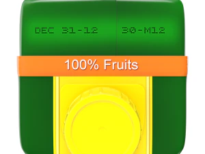 Juice Carton Box 3D Model