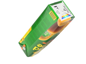 Juice Carton Box 3D Model