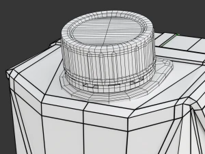 Juice Carton Box 3D Model