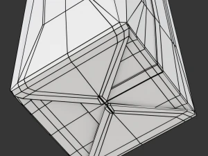 Juice Carton Box 3D Model