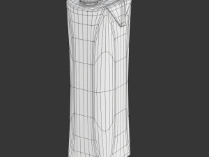 Juice Carton Box 3D Model