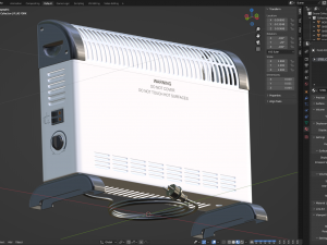 Convector Heater Model 3D