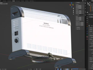 Convectorkachel 3D Model