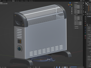 Convector Heater Model 3D