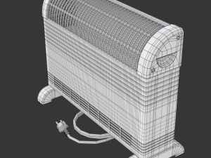Convector Heater Model 3D