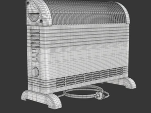 Convectorkachel 3D Model