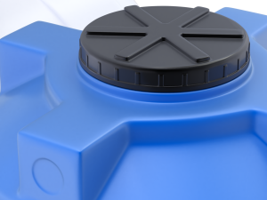 Plastic Water Storage Tanks 3Dモデル