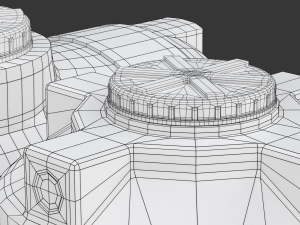 Plastic Water Storage Tanks 3Dモデル