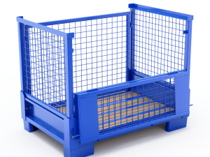Collapsible Transportation Box Pallet 3D Model