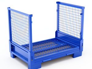 Collapsible Transportation Box Pallet 3D Model